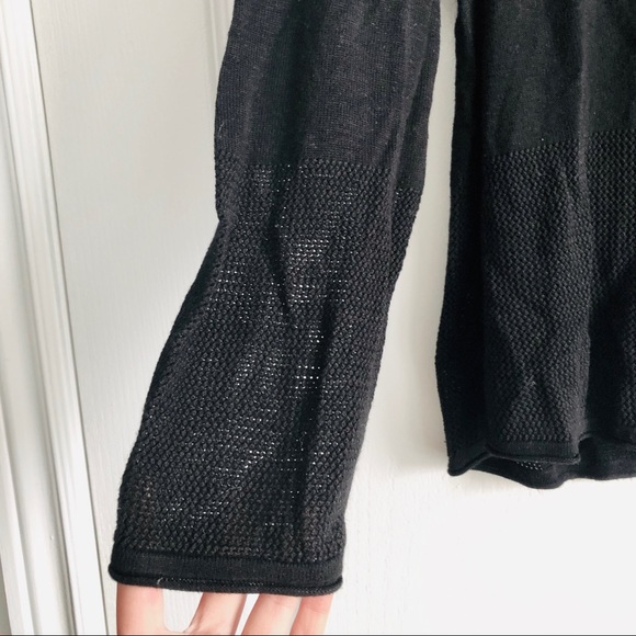 2/$15 🛍️ 525 America Black Long Sleeve Knit Top Size Large - Picture 5 of 6